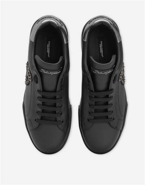 dolce gabbana calfskin nappa portofino sneakers|dolce gabbana sneakers online shop.